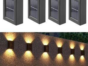 Lauko šviestuvas tvirtinamas ant sienos ar kito paviršiaus, 4vnt.