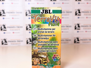 JBL TerraVit Fluid 50ml – vitaminai ir mikroelementai ropliams ir kitiems terariumo gyvūnams